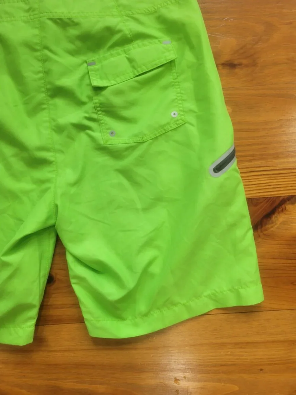 Men's Tommy Bahama Swim Trunks Board Shorts 34 Green Drawstring 9
